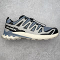 Salomon XA Pro 3D V9 GTX Grey Blue Men Women Waterproof Trail Shoes