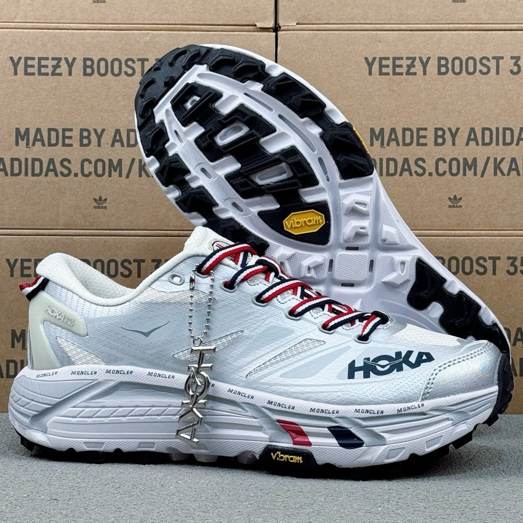 HOKA Mafate Speed 2 Ice gray | Red