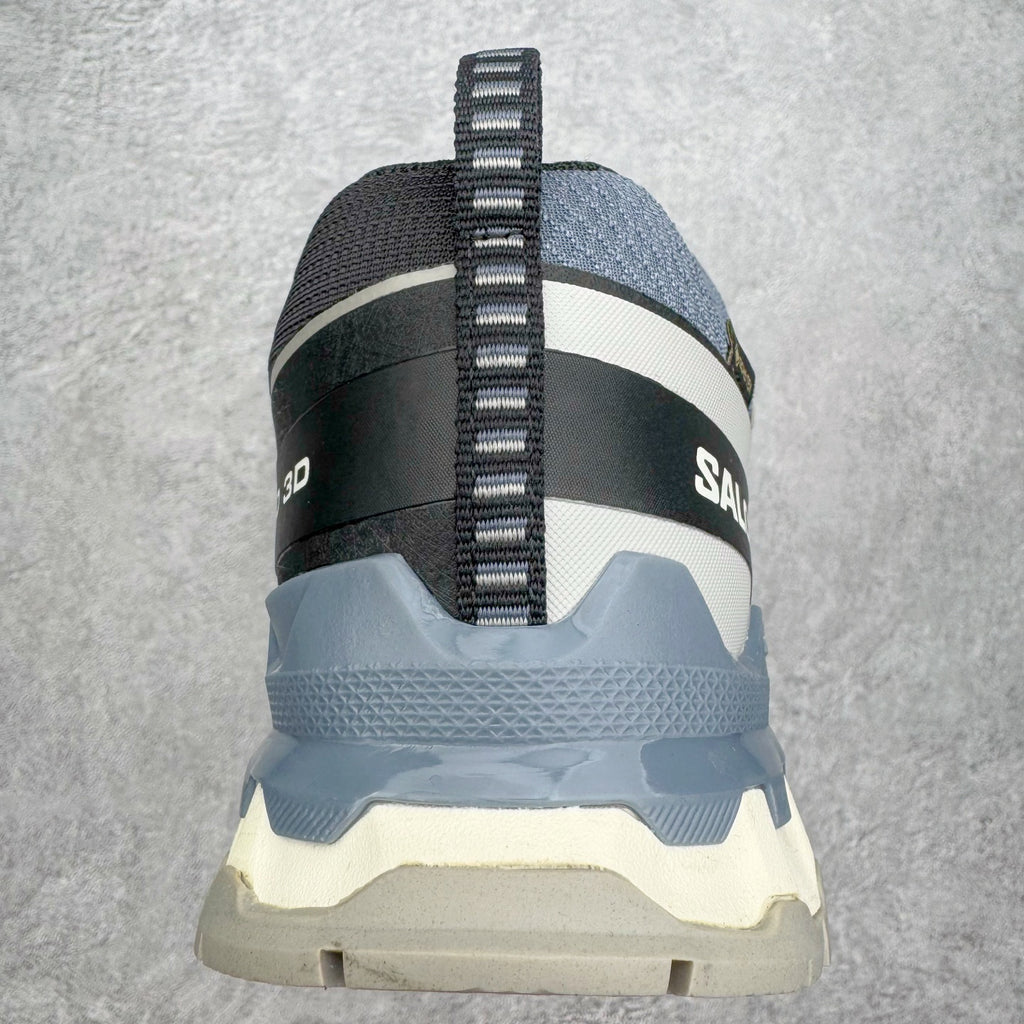 Salomon XA Pro 3D V9 GTX Grey Blue Men Women Waterproof Trail Shoes