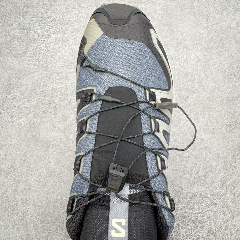 Salomon XA Pro 3D V9 GTX Grey Blue Men Women Waterproof Trail Shoes