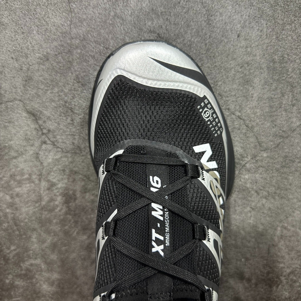 MM6 x Salomon XT-MM6 Black Silver Men Women Casual Running Shoes