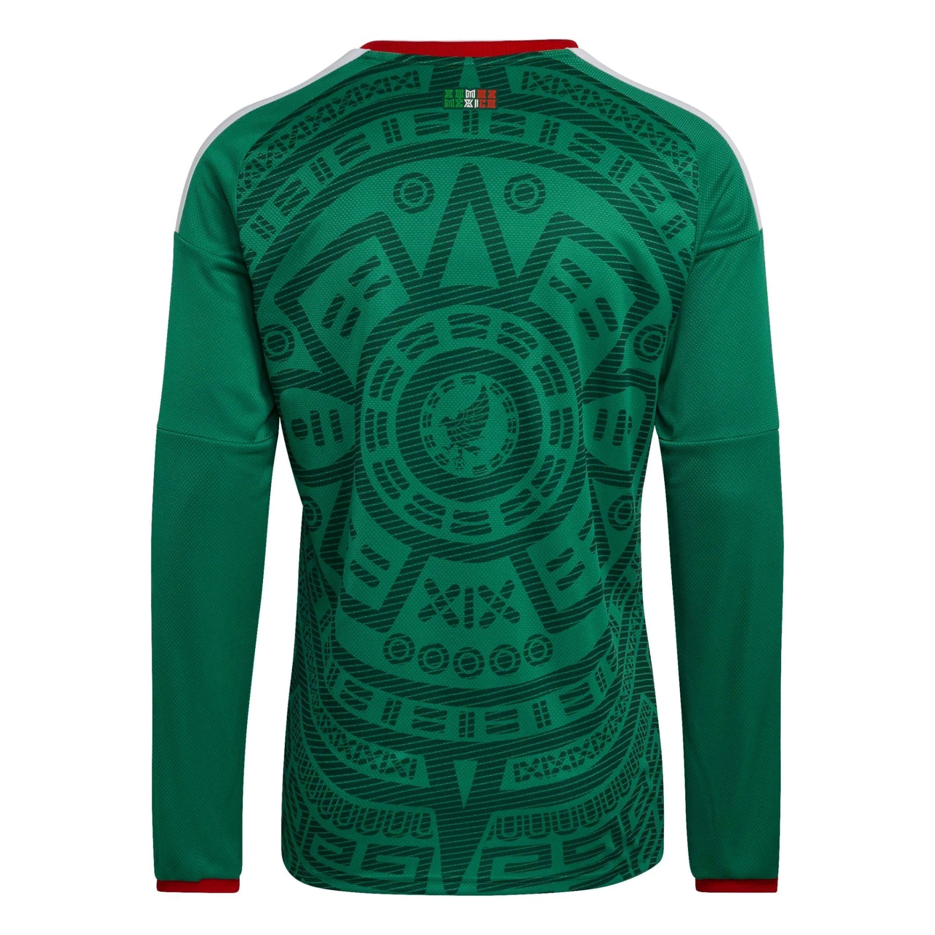 adidas 2026 Mexico Men's Stadium Home Long-Sleeve Soccer Jersey