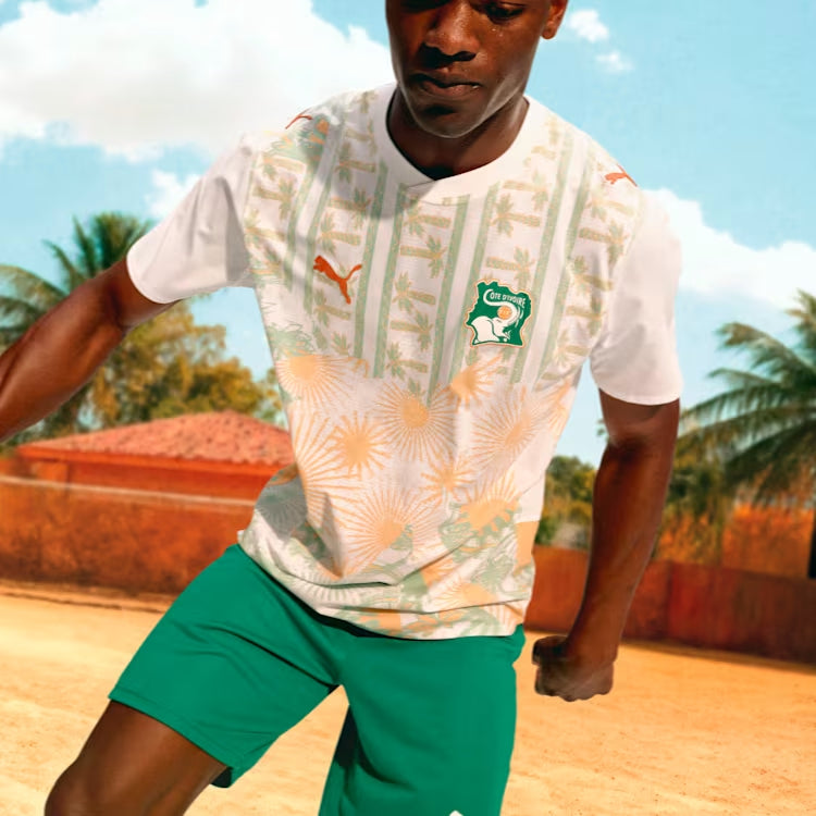 Côte d'Ivoire Away Men's Soccer Jersey-Men