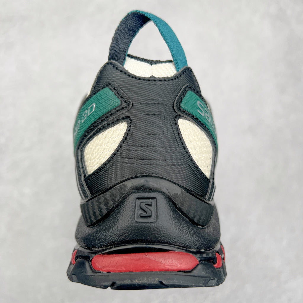 Salomon XA Pro 3D Black Green Cream Red Unisex Trail Running Sneakers