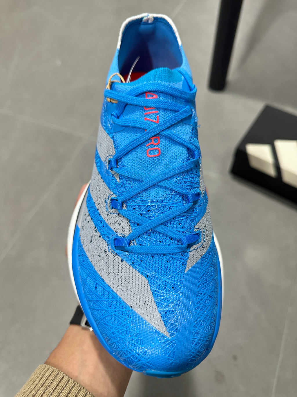 Adidas Adizero Prime X3 Strung Shoes Blue