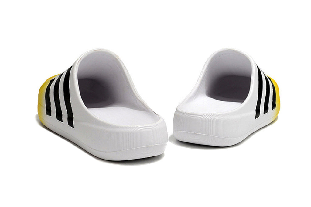 Adidas Originals AdiFOM Superstar Mule "White Yellow Gradient" Slip-On Sandals