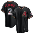 Arizona Diamondbacks #2 Geraldo Perdomo Player Black USA 250 Fourth of July Game Home Stitched Baseball Jersey