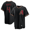 Arizona Diamondbacks #4 Ketel Marte Player Black Limited Home Stitched Baseball Jersey