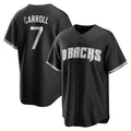 Arizona Diamondbacks #7 Corbin Carroll Player Black Game Home Stitched Baseball Jersey