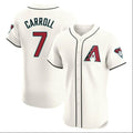 Arizona Diamondbacks #7 Corbin Carroll Player Cream Limited Elite Home Game Stitched Baseball Jersey
