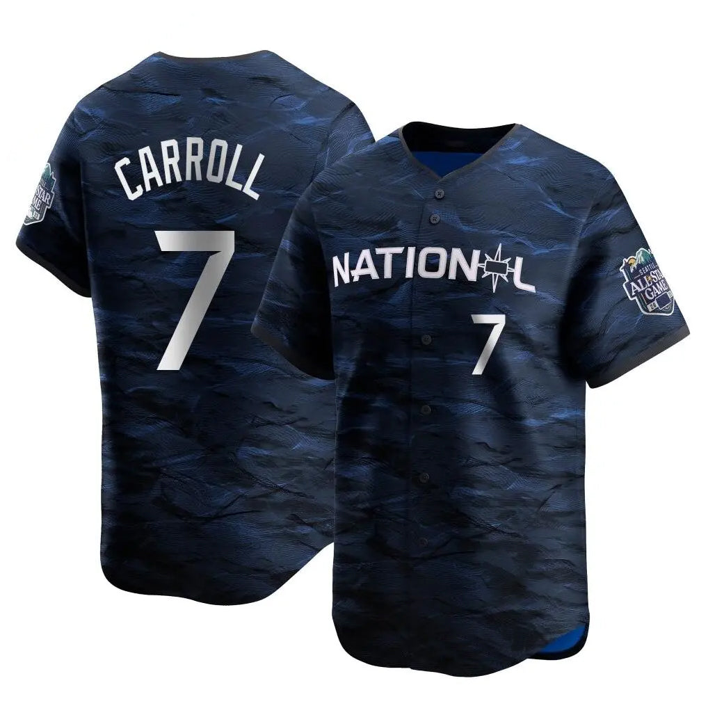 Arizona Diamondbacks #7 Corbin Carroll Player Royal Limited National League Game All-Star Stitched Baseball Jersey