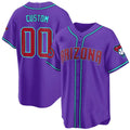 Arizona Diamondbacks 2024 Cool Base Custom Jersey V2 – Purple Baseball Jersey