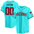 Arizona Diamondbacks 2024 Cool Base Custom Jersey V2 – Teal 2 Baseball Jersey