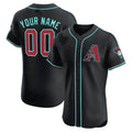 Arizona Diamondbacks 2024 Flex Base Custom Jersey – Black Baseball Jersey