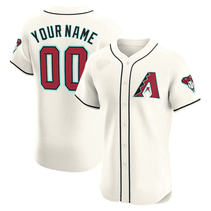 Arizona Diamondbacks 2024 Flex Base Custom Jersey – Cream Baseball Jersey