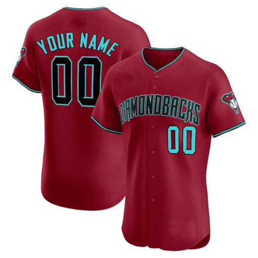 Arizona Diamondbacks 2024 Flex Base Custom Jersey – Red Baseball Jersey