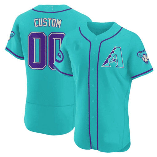 Arizona Diamondbacks 2024 Teal Purple Custom Jersey – Teal Baseball Jersey