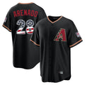 Arizona Diamondbacks #28 Nolan Arenado Player Black USA 250 Fourth of July Game Home Stitched Baseball Jersey
