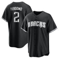 Arizona Diamondbacks #2 Geraldo Perdomo Player Black Game Home Stitched Baseball Jersey