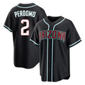 Arizona Diamondbacks #2 Geraldo Perdomo Player Black Home Game Stitched Baseball Jersey