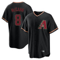 Arizona Diamondbacks #8 James McCann Player Black Limited Home Stitched Baseball Jersey
