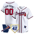Atlanta Braves 2024 Robinson & Georgia Patch Vapor Premier Limited Custom Jersey – White Baseball Jersey