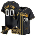 Atlanta Braves Atliens Vapor Premier Limited Custom Jersey V2 – Black Baseball Jersey