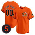 Baltimore Orioles Robinson Patch Vapor Premier Limited Custom Jersey V3 – Orange Baseball Jersey