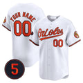 Baltimore Orioles Robinson Patch Vapor Premier Limited Custom Jersey – White Baseball Jersey