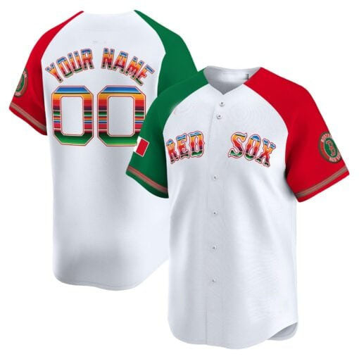 Boston Red Sox Mexico Vapor Premier Limited Custom Jersey – Aiternate Baseball Jersey