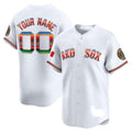 Boston Red Sox Mexico Vapor Premier Limited Custom Jersey – All Stitched-White Baseball Jersey