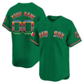 Boston Red Sox Mexico Vapor Premier Limited Custom Jersey – Green Baseball Jersey