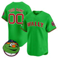 Boston Red Sox Wally Vapor Premier Limited Custom Jersey – All Stitched-Green Baseball Jersey