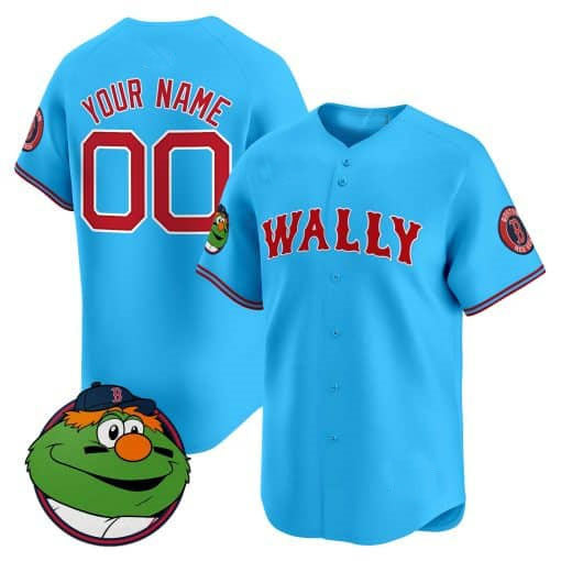 Boston Red Sox Wally Vapor Premier Limited Custom Jersey – Blue Baseball Jersey