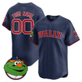 Boston Red Sox Wally Vapor Premier Limited Custom Jersey – Navy Baseball Jersey