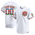 Chicago Cubs Mexico Vapor Premier Limited Custom Jersey – All Stitched-White Baseball Jersey