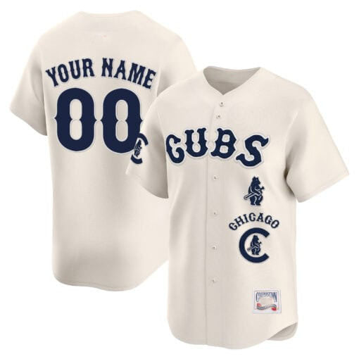 Chicago Cubs Special Vapor Premier Limited Custom Jersey – Cream Baseball Jersey