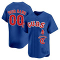 Chicago Cubs Special Vapor Premier Limited Custom Jersey – Royal Baseball Jersey
