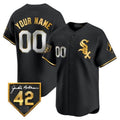 Chicago White Sox 2024 Jackie Robinson Patch Vapor Premier Limited Custom Jersey – All Stitched-Black Baseball Jersey