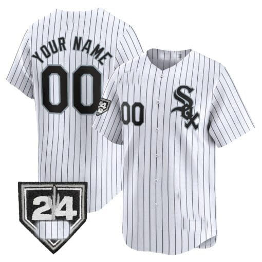 Chicago White Sox 2024 Spring Training Patch Vapor Premier Limited Custom Jersey – White Baseball Jersey