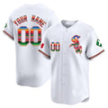 Chicago White Sox Mexico Vapor Premier Limited Custom Jersey V2- All Stitched-White Baseball Jersey