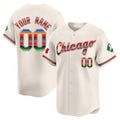 Chicago White Sox Mexico Vapor Premier Limited Custom Jersey V3- Cream Baseball Jersey
