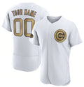 Custom Chicago Cubs Active Player White 2022 All-Star Flex Base Stitched Baseball Jersey
