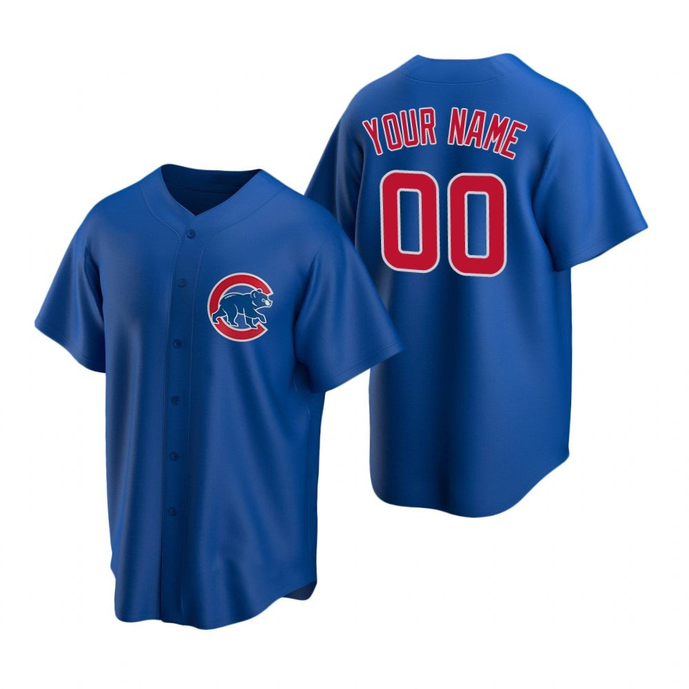 Custom Chicago Cubs Royal Stitched Cool Baseball Jersey