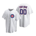 Custom Chicago Cubs White Stitched Cool Base Home Baseball Jersey