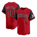 Custom Chicago White Sox Active Player Red Black 2025 City Connect Limited Stitched Baseball Jersey