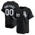 Custom Chicago White Sox Black Alternate Limited Baseball Jersey