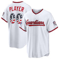 Custom Cleveland Guardians 2026 All-Star Edition Stars & Stripes White Stadium Pick-A-Player Baseball Jersey