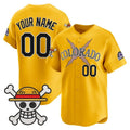 Custom Colorado Rockies x One Piece Gold Vapor Premier Limited Jersey - Stitched Baseball Jersey