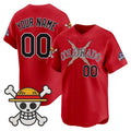 Custom Colorado Rockies x One Piece Red Vapor Premier Limited Jersey - Stitched Baseball Jersey